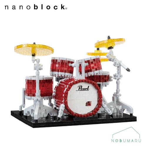 カワダ nanoblock Pearlドラムセット“マスターズ”NBM-056 ナノブロック