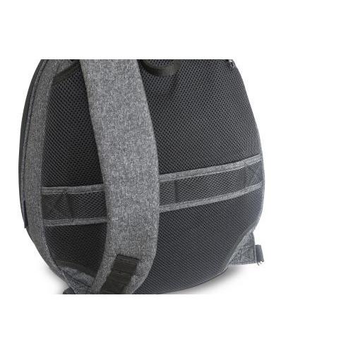 ペットキャリー　 ダークグレー バックパック型 送料無料】EGGYリュック型猫ハウス ダークグレー ライトグレー ペット