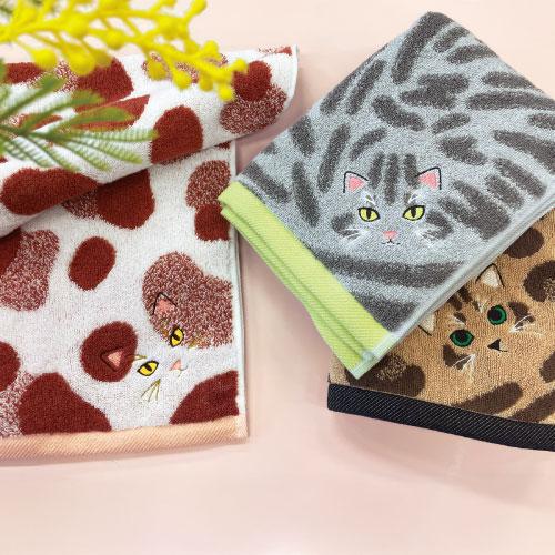 送料無料】UNJF うちのこメイト Uchinoko mate ロング フェイスタオル