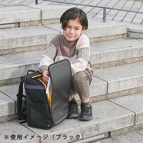 PM528 PUMA軽快学童リュックASG・メタル ランドセル ブラック ネイビー