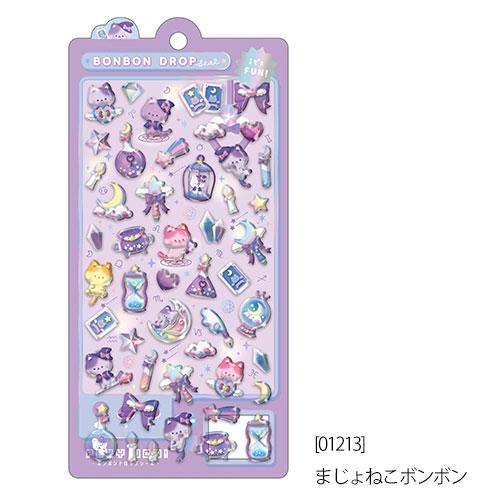 ボンボンドロップシール 4枚セットG【クーリア正規品】 ちょこみん