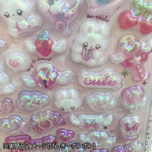 ボンボンドロップシール パールベール4枚セット【クーリア正規品