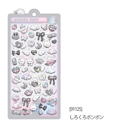 ボンボンドロップシール 4枚セットL【クーリア正規品】 ぷかぷか