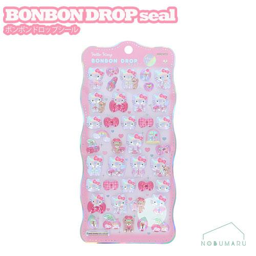 S8815437 ボンボンドロップシール ハローキティ ピンク churukira