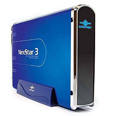 最高級 Vantec NexStar 3 NST-360SU-BL 3.5-Inch SATA to USB 2.0 and eSATA External H 外付けSSD