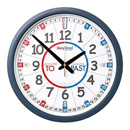 最新入荷 EasyRead tim 3-step simple with Clock Wall Classroom Childrens Teacher Time 知育玩具