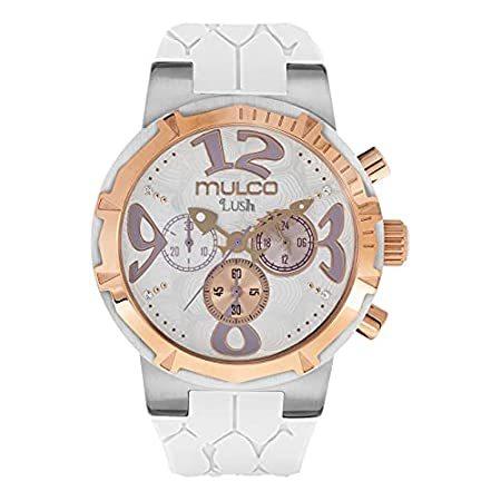 上質で快適 [マルコ] MULCO 腕時計 Deep Square New 2012 collection white band Watch スイス Movt I 腕時計