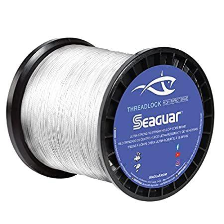 絶対一番安い Seaguar Threadlock編組釣りライン、高視認性ホワイト、60-pound 600-yard / 釣り糸、ライン