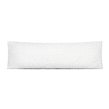 Coop Home Goods 全身枕 低反発素材 ファスナー付き洗濯可能カバー 調節可能 ロング 硬い 抱き枕 横向きで寝る方 高品質 ビッグ ソフ 抱き枕 Trialapaz Com