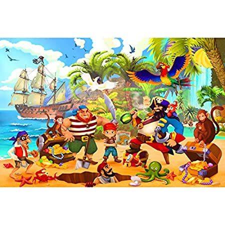 お買い得 子供部屋 壁画装飾 海賊 写真壁紙 Xxl Art Great アドベンチャー コミック壁画 イラスト 女の子 男の子 子供 宝島 海賊船 壁紙 Www Doebem Org Br