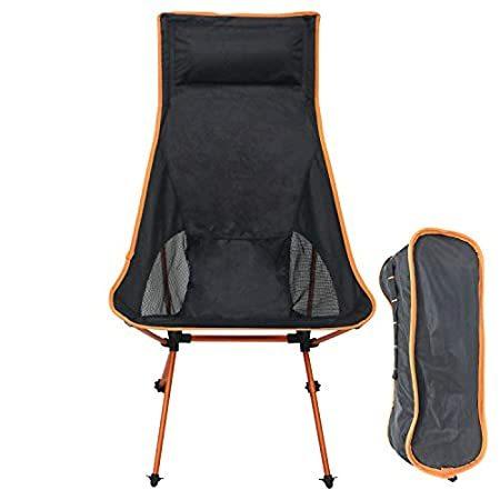 超話題新作 Sutekus Ultralight Backpacking Camping Chair High Back Portable Chair with アウトドアチェア
