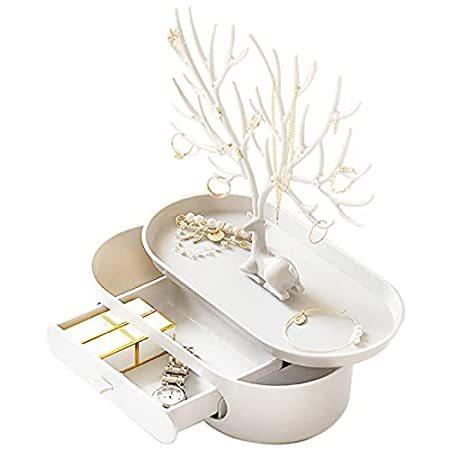 ジュエリーディスプレイスタンド カウンタートップ 収納ボックス ジュエリーストレージトレイ Nobuストアのジュエリーディスプレイスタンド 多機能 クリエイティブ ツリースタンド ブレスレット アクセサリーケース ネッ B09d7hlj76 ブレスレット Nobuストア 最安値級
