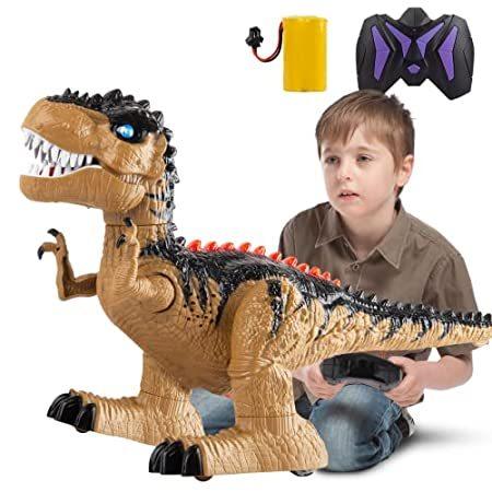 最新デザインの Dinosaur Control Remote Toys T-Re Dinosaur Robot Rechargeable 3-5, Kids for 電子玩具