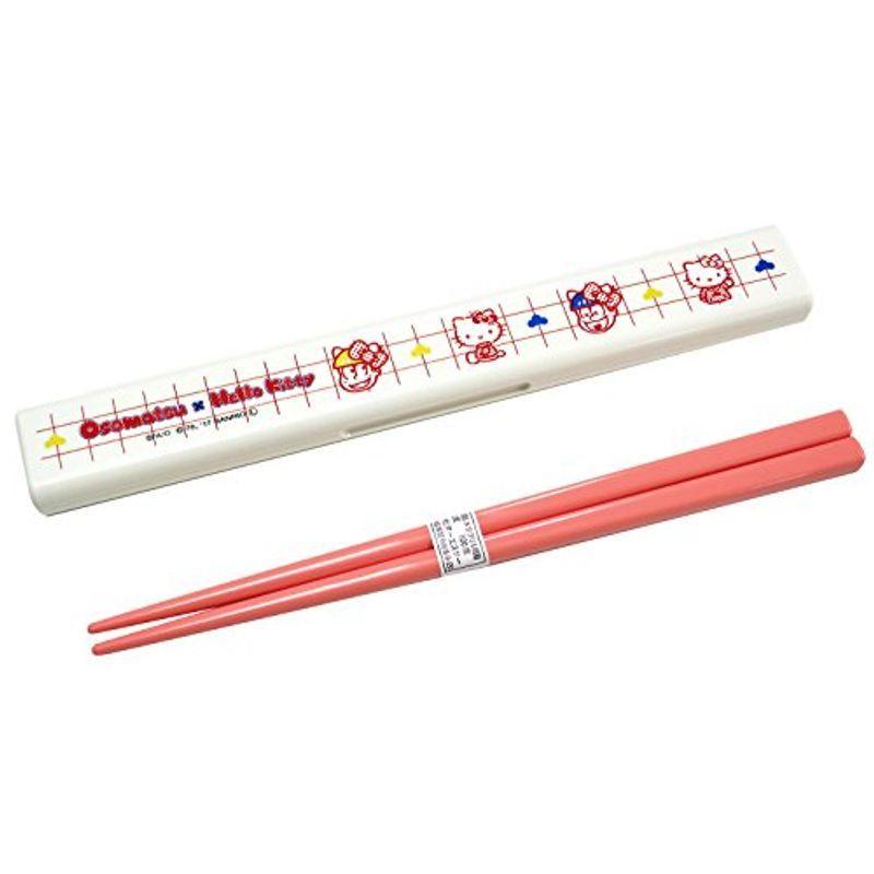 オーエスケー おそ松さん X Sanrio Characters 箸セット 19 5cm レッド おそ松 X ハローキティ Hs 12 Hmkllsajtx キッチン 台所用品 Tdsc Sn