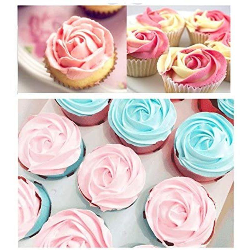 Kingsie 絞り口金 3個セット デコレーション口金 桜 花型 大 ステンレス製 ケーキデコレーション 製菓用品 最新