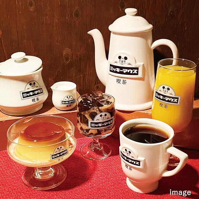 【新品】ミッキーマウス　喫茶　シュガーポット・デザートカップ サンアート ディズニー ミッキーマウス シュガー ポット 約340ml 喫茶