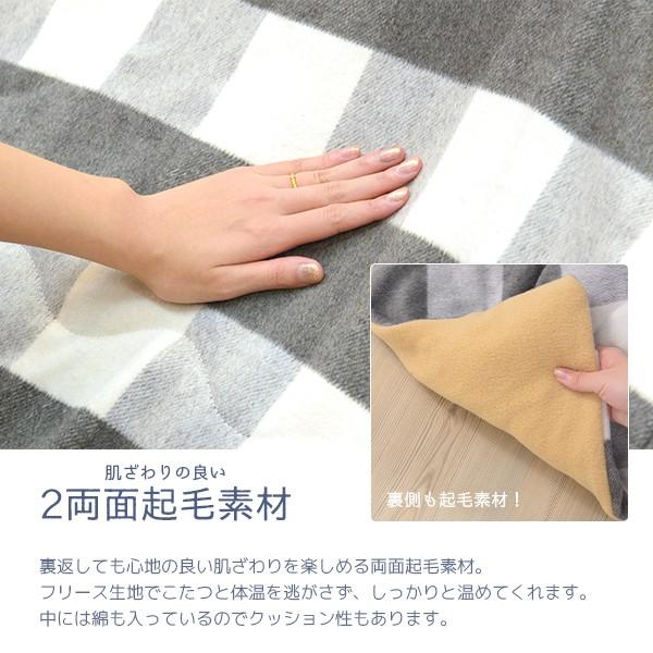 薄型 こたつ布団 正方形 190×190 掛け 単品 / こたつ用掛布団 薄掛け 薄手 muqの画像