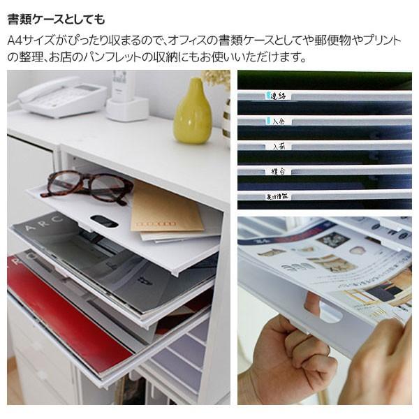 衣類収納にどうですか？BR色もあります！ 2個セット 衣類収納 キューブボックスα 6段トレータイプ カラー