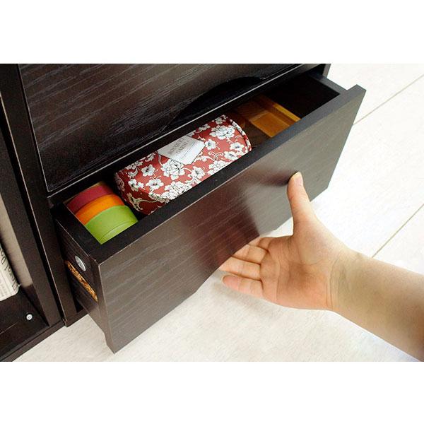 ダイヤル錠 キューブボックスα 木製 引き出し 鍵1個タイプ / 鍵付き