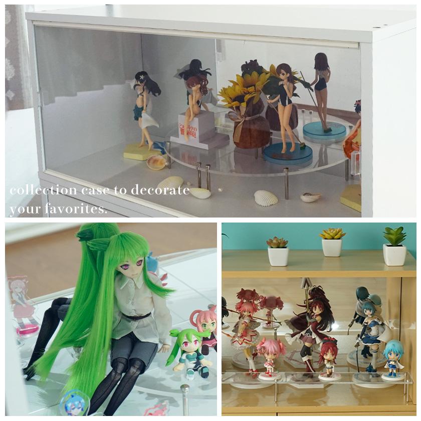 CubeBoxα ワイドオープン用 背面ミラー コレクションケース キューブ
