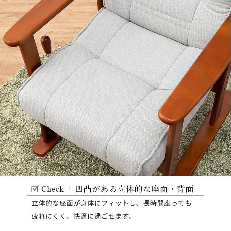 頭まで支える高座椅子 　新品・未使用 頭まで支える ハイバック 高座椅子 リクライニングチェア