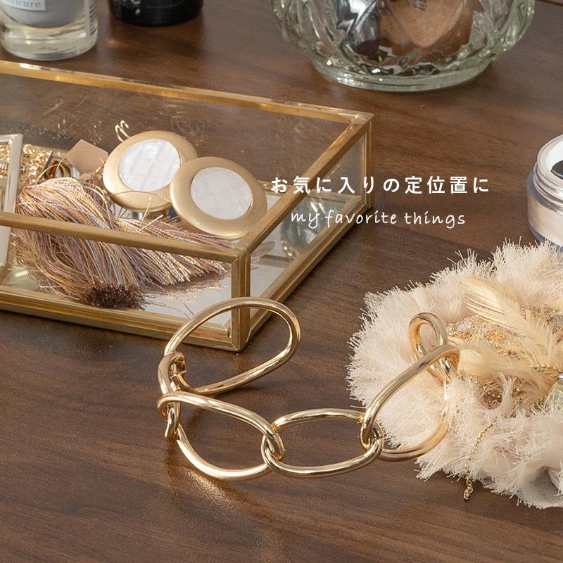 スツール付き ドレッサーデスク 幅50cm 半完成品 化粧台 鏡台