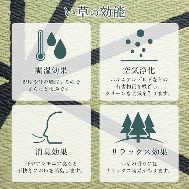 伝統技法にモダンデザイン い草ラグ 191 250 長方形 ３畳 夏用 ラグマット おしゃれ 日本製 国産 い草マット 敷物 夏用カーペット M Ih 459 Noconoco キッチン Yahoo 店 通販 Yahoo ショッピング