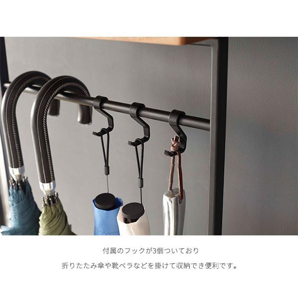 天板付き 引っ掛け 傘立て タワー / 傘掛け フック バー 天板付き 引っ掛け 傘立て タワー / 傘掛け フック バー
