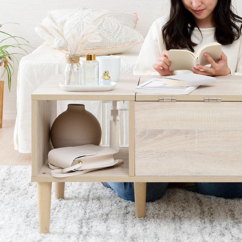BELLEB　ドレッサーローテーブル 引き出し付き | moca company | 07