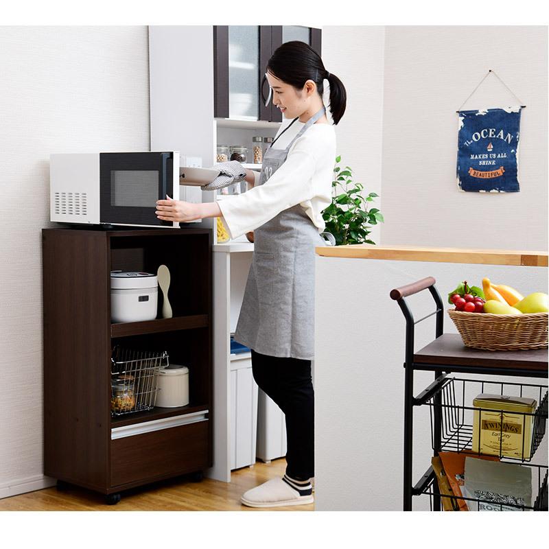 Panasonic - miikoさん専用　fmc1000v2台セット moca company ミニ レンジ台 キッチンラック 幅50 スリム 2段