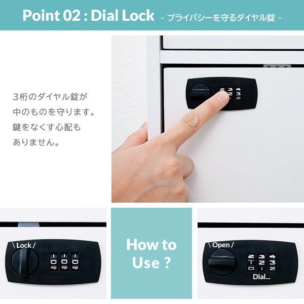 A4ファイル 収納 棚 カラーボックス 4段 ( 2段 + 2段 セット ) 鍵付き 扉付き ラック スリム 幅42cm 本棚 書棚の画像