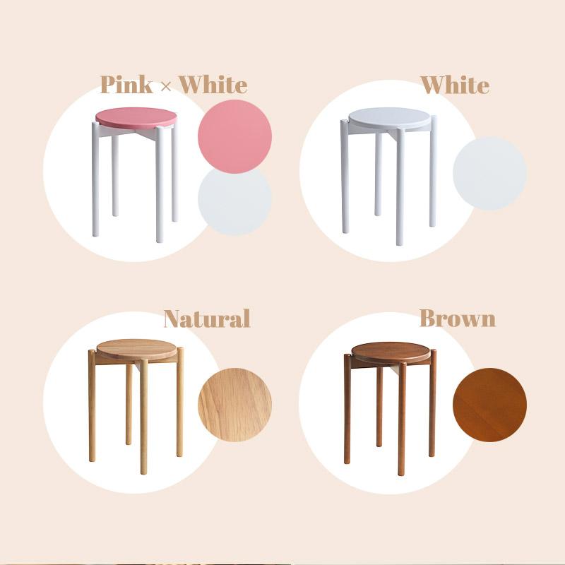 木製円形スツール 3脚セット 高さ42cm 楽天市場】北欧風 三本脚 木製 スツール 3本脚 直径33cm 丸椅子 イス