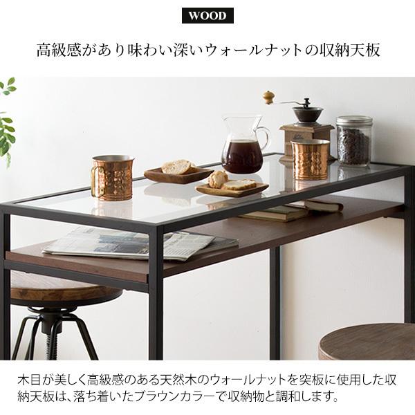 想像を超えての ガラス天板 カウンターテーブル 高さ90ｃｍ 収納 棚付き バーテーブル 幅100 アイアン 奥行40ｃｍ ハイテーブル 2人 M Mt Knt 1000 Noconoco キッチン Yahoo 店 通販 Yahoo ショッピング 激安の Highway18storage Com