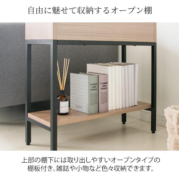 サイドテーブル付き プランタースタンド / プランターボックス 室内