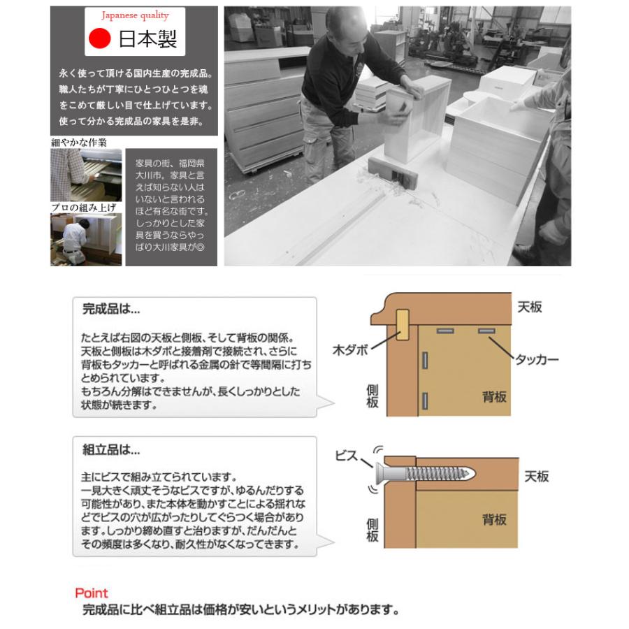 キャビネットデスク 幅60 ホワイト 白 完成品 折りたたみデスク PC