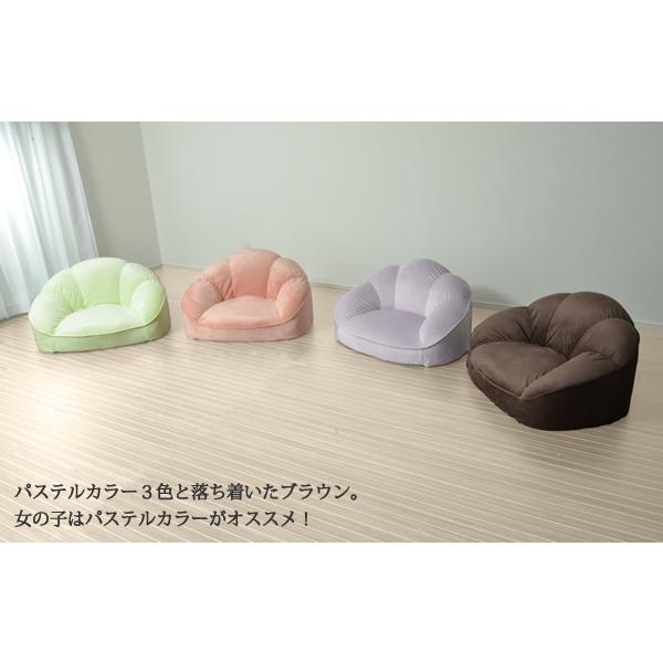 とにかく可愛い コンパクトソファー 日本製 おしゃれ かわいい 一人用ソファー 一人掛けソファー ピンク ミニソファー グリーン ブラウン 小さいソファー