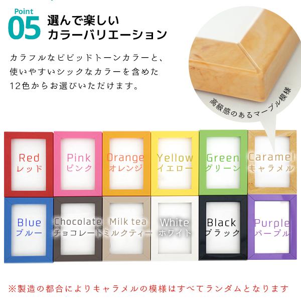 同色3枚セット アクリルスタンドを壁面に Wall.it フォトフレーム