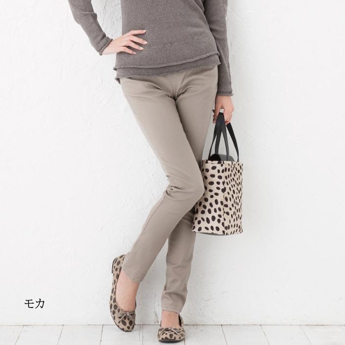 細見せストレッチレギンス パンツ スキニー レディース 春夏 秋冬 ウエストゴム ストレッチ 綿 コットン レギパン |  | 04