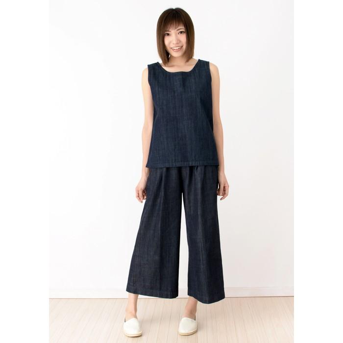 日本製 デニム タンクトップ レディース ファッション トップス キャンセル返品交換不可 | Endless Peace | 10