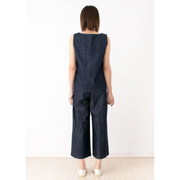 日本製 デニム タンクトップ レディース ファッション トップス キャンセル返品交換不可 | Endless Peace | 11