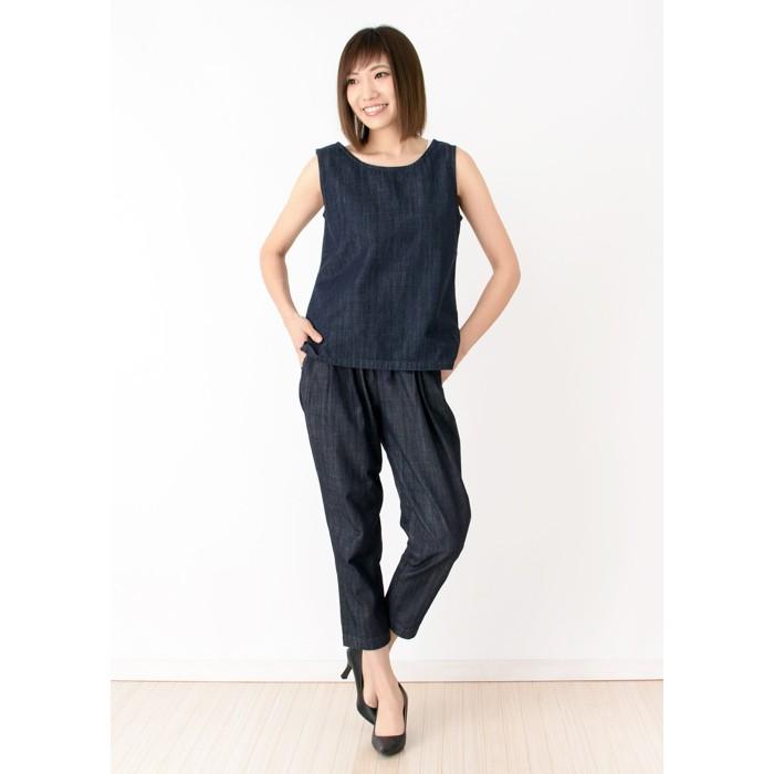日本製 デニム タンクトップ レディース ファッション トップス キャンセル返品交換不可 | Endless Peace | 05