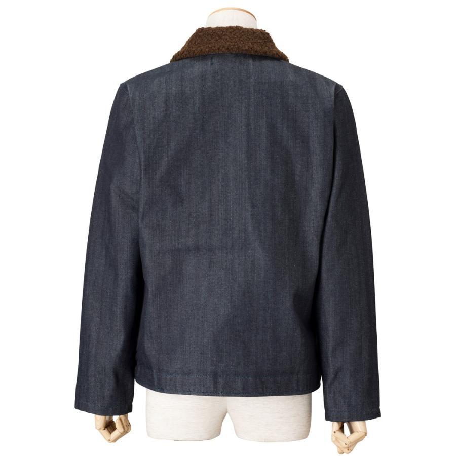 デニム N-1 デッキジャケット メンズ ジャケット 日本製 国産 メイドインジャパン 秋冬 防寒 アメカジ ミリタリー バイカー EAGLE STAR キャンセル返品交換不可 | EAGLE STAR（ファッション） | 14