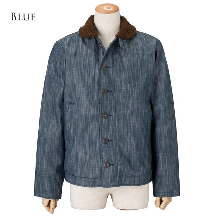 デニム N-1 デッキジャケット メンズ ジャケット 日本製 国産 メイドインジャパン 秋冬 防寒 暖 アウター EAGLE STAR キャンセル返品交換不可 | EAGLE STAR（ファッション） | 03