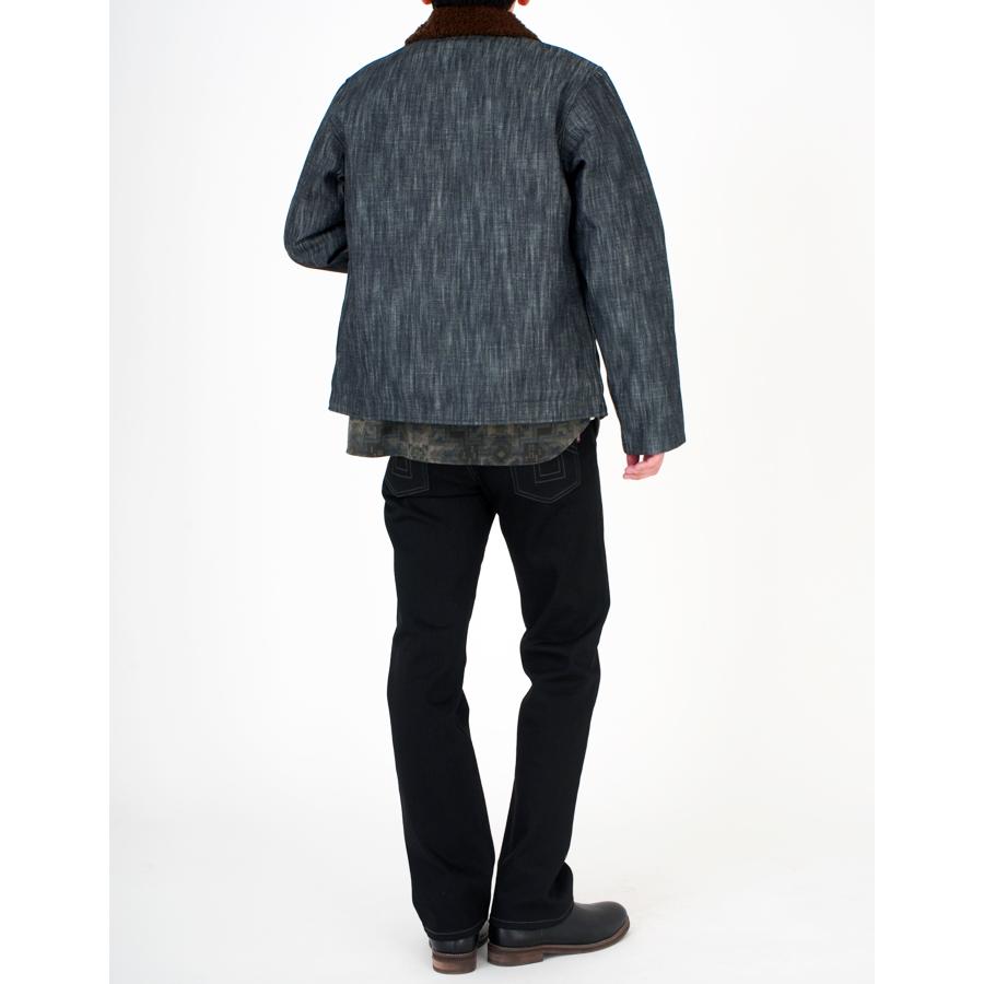 デニム N-1 デッキジャケット メンズ ジャケット 日本製 国産 メイドインジャパン 秋冬 防寒 暖 アウター EAGLE STAR キャンセル返品交換不可 | EAGLE STAR（ファッション） | 13