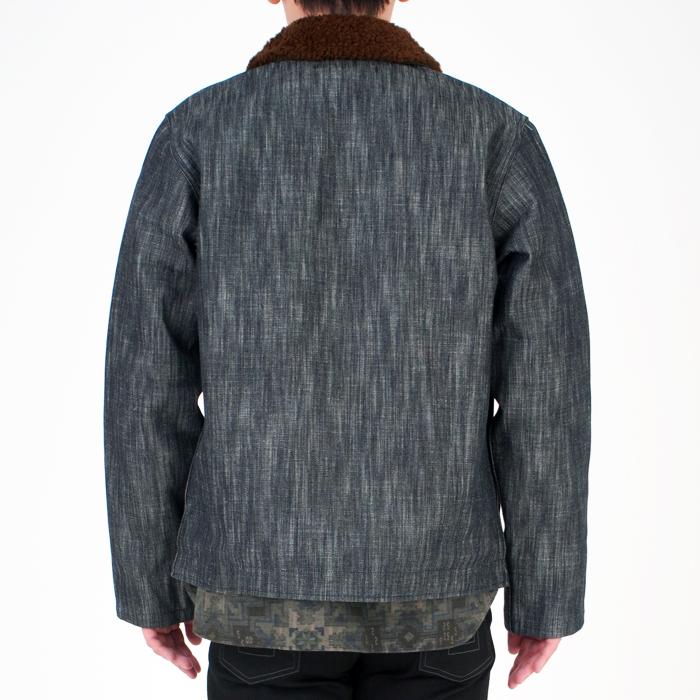 デニム N-1 デッキジャケット メンズ ジャケット 日本製 国産 メイドインジャパン 秋冬 防寒 暖 アウター EAGLE STAR キャンセル返品交換不可 | EAGLE STAR（ファッション） | 16