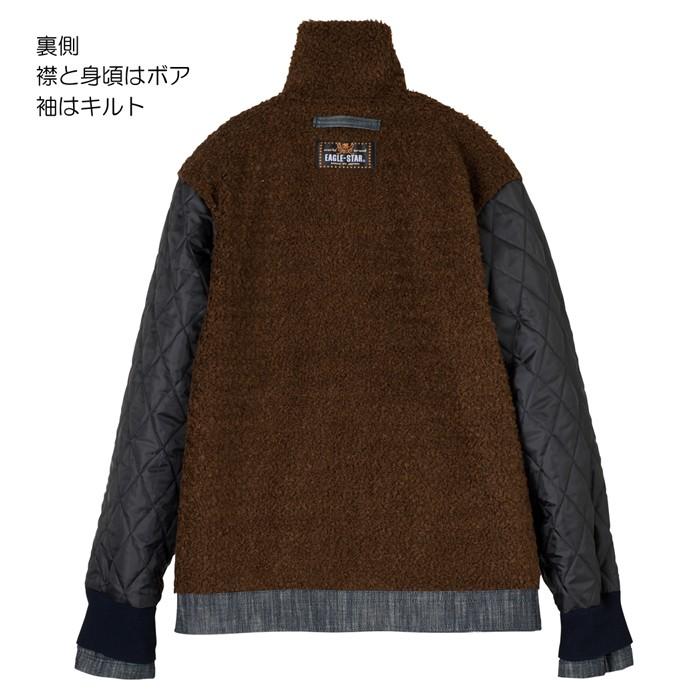 デニム N-1 デッキジャケット メンズ ジャケット 日本製 国産 メイドインジャパン 秋冬 防寒 暖 アウター EAGLE STAR キャンセル返品交換不可 | EAGLE STAR（ファッション） | 02