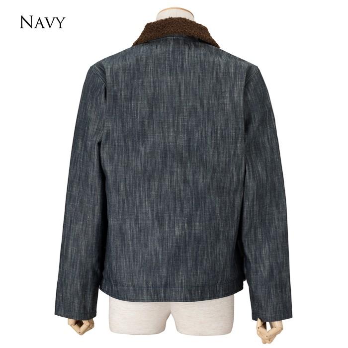 デニム N-1 デッキジャケット メンズ ジャケット 日本製 国産 メイドインジャパン 秋冬 防寒 暖 アウター EAGLE STAR キャンセル返品交換不可 | EAGLE STAR（ファッション） | 10