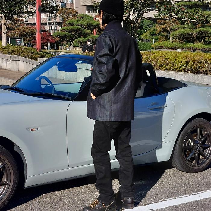 EAGLE STAR(ファッション) 70-80年代風デニムファラオコート EAGLE STAR(ファッション) 70-80年代風デニムファラオコート