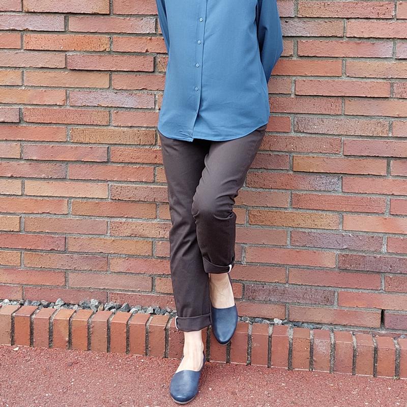 ミニへリンボン テーパードパンツ メンズ レディース 男女兼用 9分丈 10分丈 パンツ 国産 日本製 メイドインジャパン EAGLE STAR 福山 | EAGLE STAR（ファッション） | 15