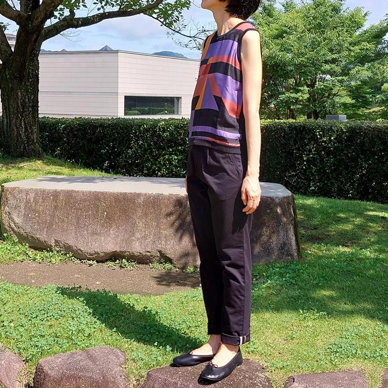 ミニへリンボン テーパードパンツ メンズ レディース 男女兼用 9分丈 10分丈 パンツ 国産 日本製 メイドインジャパン EAGLE STAR 福山 | EAGLE STAR（ファッション） | 17